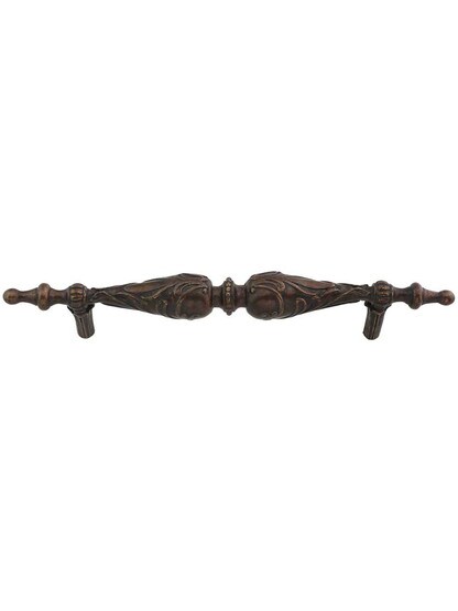 Cantata Drawer Pull - 5 inch Center-to-Center in Dark Glaze.